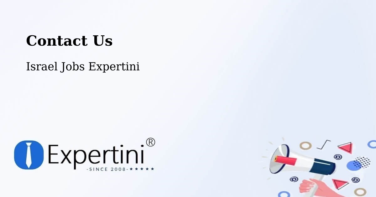Contact Expertini – Tel Mond - Israel Jobs Expertini